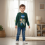 ML Toy Story Dark Green Terry Sweatshirt 10077