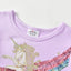 Flying Unicorn Purple Fancy Frock 12430