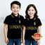ML London Embroided Black Pony Polo 12022