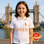 ML London Embroided White Pony Polo 12023
