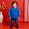 ML Super Kid Royal Blue Fleece Zipper Hoodie 9842