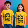 Clothing C Baby Sloth Yellow Shirt 10208