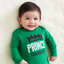 ML Grandma Prince Charming Green Full Sleeves Bodysuit 8803