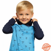 Cabus Game On Blue Hooded Full Sleeve Shirt 11359