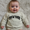 HM Newyork Towel Embroided Sweatshirt 13726