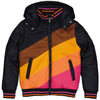Quapi Multicolor Hooded Puffer Jacket 12183