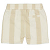 Zeeman Stripe Coffee Terry Shorts 13614