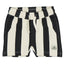 Zeeman Stripe Black Terry Shorts 13616