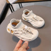 Kids Breathable HQ Tennis White Jogger Shoes 2599 C