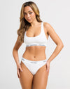 CK White Breathable Cotton Undergarments Pair W167 D