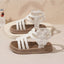 White Washable Long Soft Sandal 2770 A