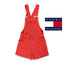 TMY Star Red Terry Dungaree 13549