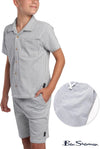Ben Sherman Navy Lining Shirt Shorts Set 13584
