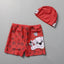 Pawpatrol 2 pcs Swim Short with Cap Red 13601 C