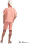 Ben Sherman Tea Pink Lining Shirt Shorts Set 13582