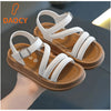 White 5 Stripe Washable Long Soft Sandal 2771 A