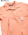 Ben Sherman Tea Pink Lining Shirt Shorts Set 13582