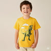 ANK Dinosaur Mustard Shirt 10203