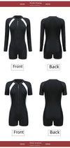 Black Quick Drying Unisex Swimsuit 13602