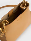 C&K Lexie Side-Buckle Trapeze Shoulder Bag with Box #2740 I