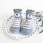 Bear Face Lining Sky Silicone Socks Shoes 2607 D