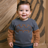 Batman Logo Embroided Fleece Sweatshirt 13402