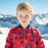 PPO Spiderman Red Mockneck Puffer Jacket 12846