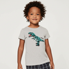 Fox B Dinosaur Grey Sequin Shirt 6740