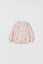 ZR Flower Printed Light Fleece Sweatshirt 13477
