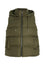 Quiz UK Khaki Padded Hooded Gilet W151