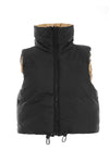 Quiz UK Double side Reversible Padded Crop Gilet W146