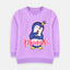 ML Penguin Purple Terry Sweatshirt 8900