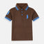 ML Electric Blue Big Pony Sea Weed Polo 8066