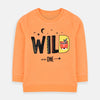 ML Wild One Orange Terry Sweatshirt 8898