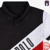 ML Black Stripes Style Team Polo 10600
