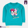 ML Best Friends Forever Sea Green Glitter Terry Sweatshirt 9358
