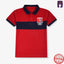 ML Stripes Red New York Polo Club 10606