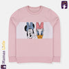 ML Minnie Daisy Pink Terry Sweatshirt 10080