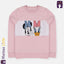 ML Minnie Daisy Pink Terry Sweatshirt 10080