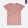 Feel Good Golden Heart Pink Shirt 10255