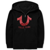 Original True Religion Fleece Red Logo Black Tracksuit 11528