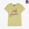 Kitty Sequin Yellow Shirt 10326