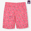 Ice-cream Pink Elastic Waist Cotton Shorts 10376