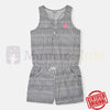Yiga Grey Stripes Jumpsuit 10437