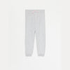 LFT Pink Cord Grey Soft Brushed Winter Trouser 9784