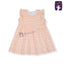 Zee M Orange stripes Frock 10463