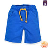 ML Cord Waist Royal Blue Cotton Shorts 10609