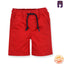 ML Cord Waist Red Cotton Shorts 10613