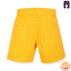 ML Lemon Yellow Cotton Shorts 10616
