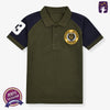 ML Achievement American Shoulder Green Polo 10620